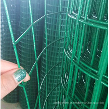 PVC verde revestido de malha de arame soldado
